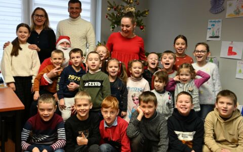 Św. Mikołaj rozdał prezenty dzieciom z Ukrainy