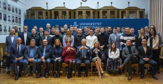Spotkanie z medalistami Akademickich Mistrzostw Polski 2022/2023