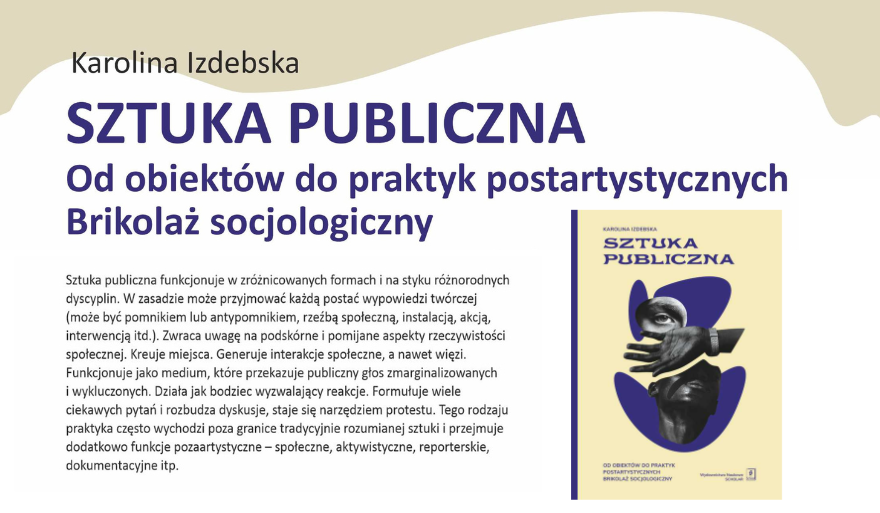 Forum Akademickie o książce dr Karoliny Izdebskiej
