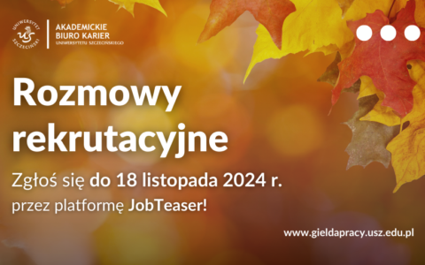 Zapisy na rozmowy rekrutacyjne