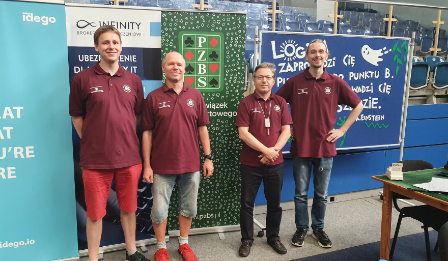 Kolejny sukces naszych brydżystów