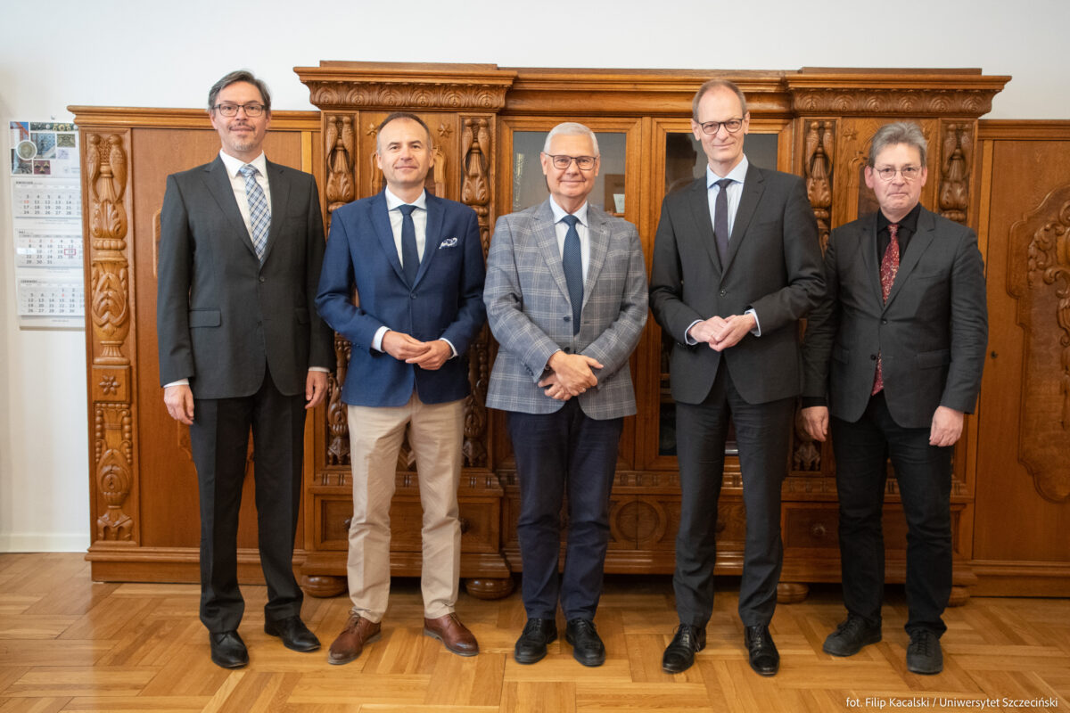 Wizyta Ambasadora Niemiec w Uniwersytecie Szczecińskim