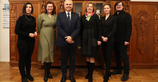Spotkanie z przedstawicielkami Uniwersytetu w Hradcu Králové