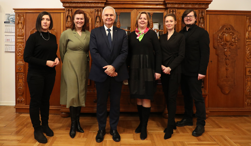 Spotkanie z przedstawicielkami Uniwersytetu w Hradcu Králové