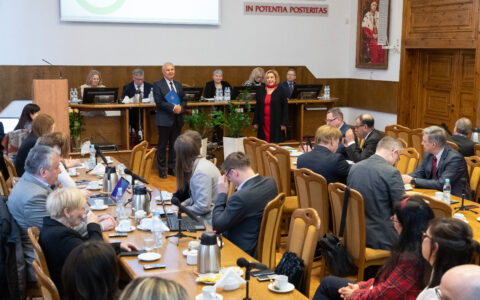 Wyjątkowe posiedzenie Senatu Uniwersytetu Szczecińskiego