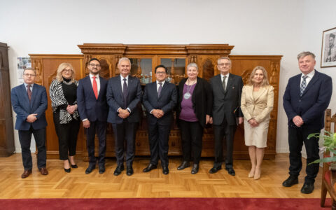 Ambasador Meksyku z wizytą w Uniwersytecie Szczecińskim