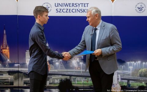 Student US Kacper Smoliński brązowym medalistą Ekstraklasy