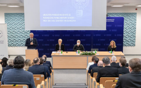 Relacja z uroczystego posiedzenia Senatu US poświęconego pamięci prof. Edwarda Włodarczyka