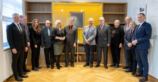 Posiedzenie Kolegium Rektorskiego w Kulicach