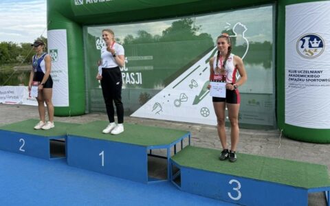 Studentka US – Maria Taczek – z kolejnym medalem