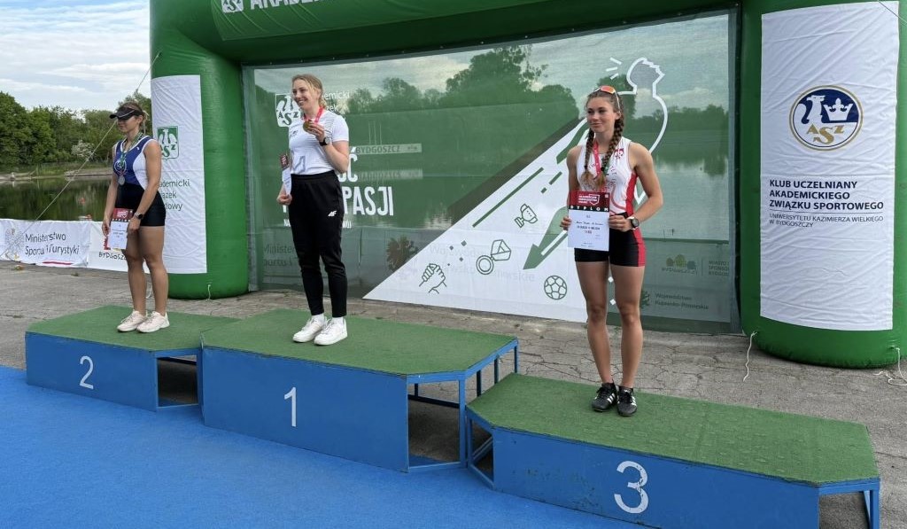 Studentka US – Maria Taczek – z kolejnym medalem