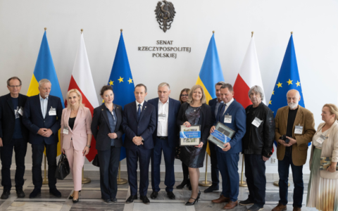 Uroczyste otwarcie wystawy „Matematyka w obiektywie” w siedzibie Senatu Rzeczypospolitej Polskiej