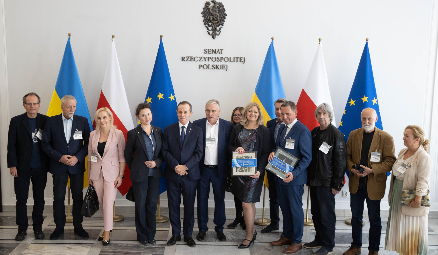 Uroczyste otwarcie wystawy „Matematyka w obiektywie” w siedzibie Senatu Rzeczypospolitej Polskiej