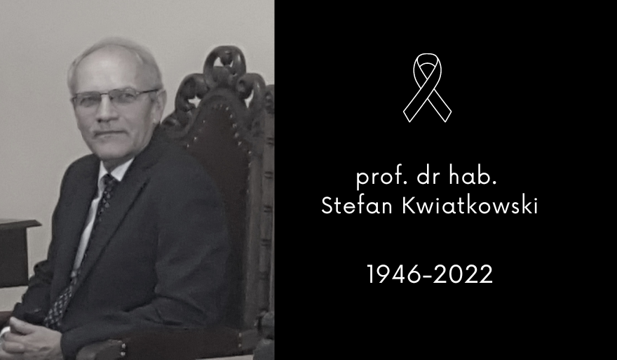 Zmarł prof. dr hab. Stefan Kwiatkowski