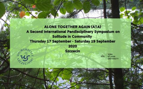 7-19 September 2020: Alone Together Again (ATA).