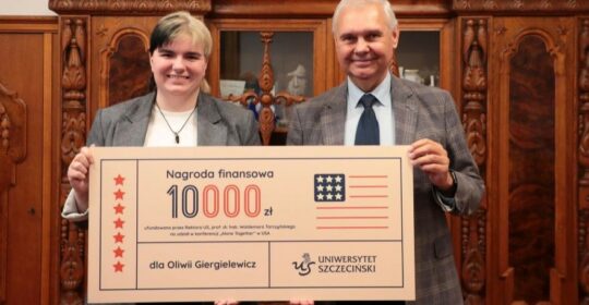 „American Dream” spełnia się dla studentki Uniwersytetu Szczecińskiego