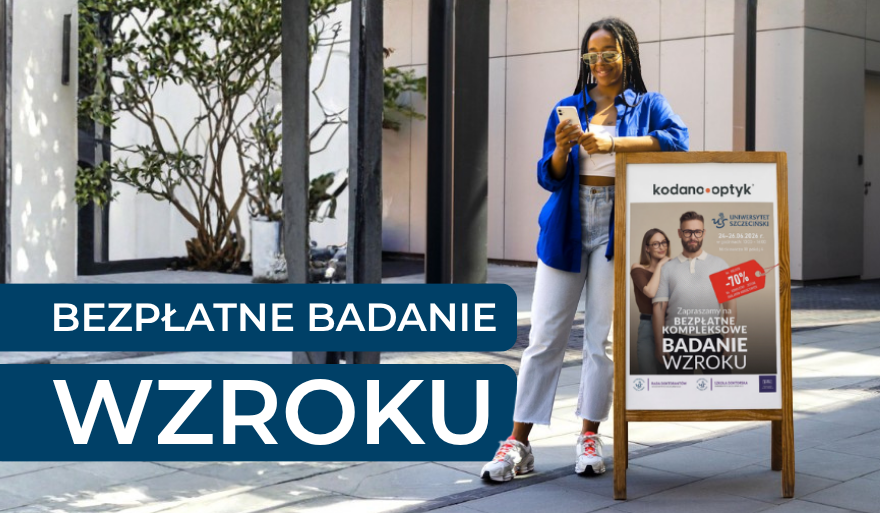 Zapisy na bezpłatne badanie wzroku dla społeczności akademickiej US