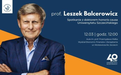 Zaproszenie na wykład prof. Leszka Balcerowicza
