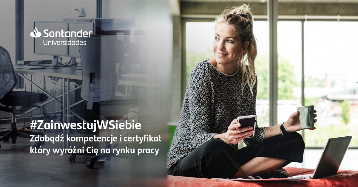 #ZainwestujWSiebie – trwa nabór na bezpłatne szkolenia online dla studentów i absolwentów.