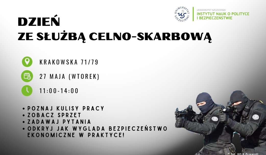 Dzień ze Służbą Celno-Skarbową na Uniwersytecie Szczecińskim