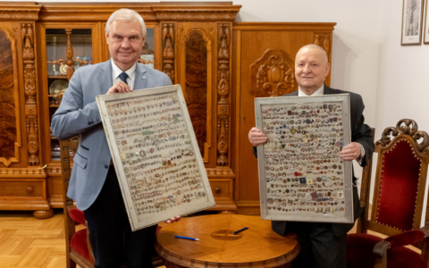 Niezwykła kolekcja odznak sportowych