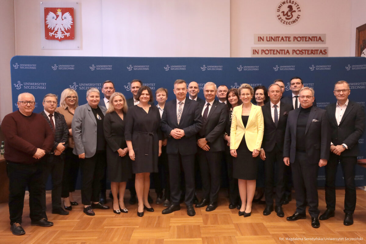 Minister Nauki z wizytą w Uniwersytecie Szczecińskim