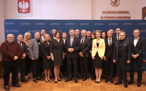 Minister Nauki z wizytą w Uniwersytecie Szczecińskim