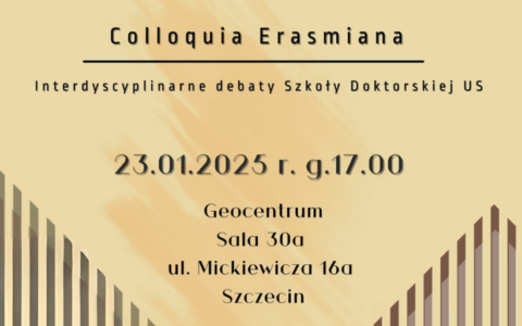 Interdyscyplinarne debaty Szkoły Doktorskiej Uniwersytetu Szczecińskiego