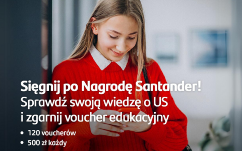 Nowy program nagród Santandera – Vouchery edukacyjne dla społeczności Uniwersytetu Szczecińskiego