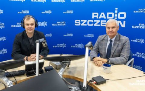 Rektor Tarczyński w Radiu Szczecin