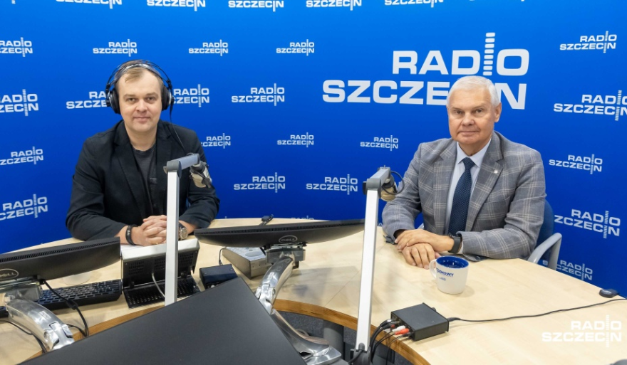 Rektor Tarczyński w Radiu Szczecin