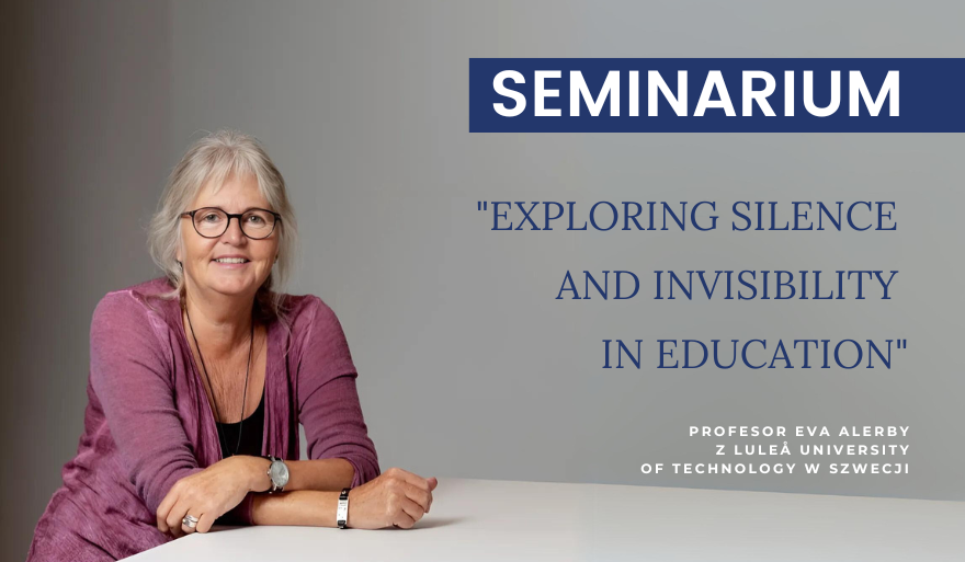 Zaproszenie na Seminarium ISRS (online) „Exploring Silence and Invisibility in Education”