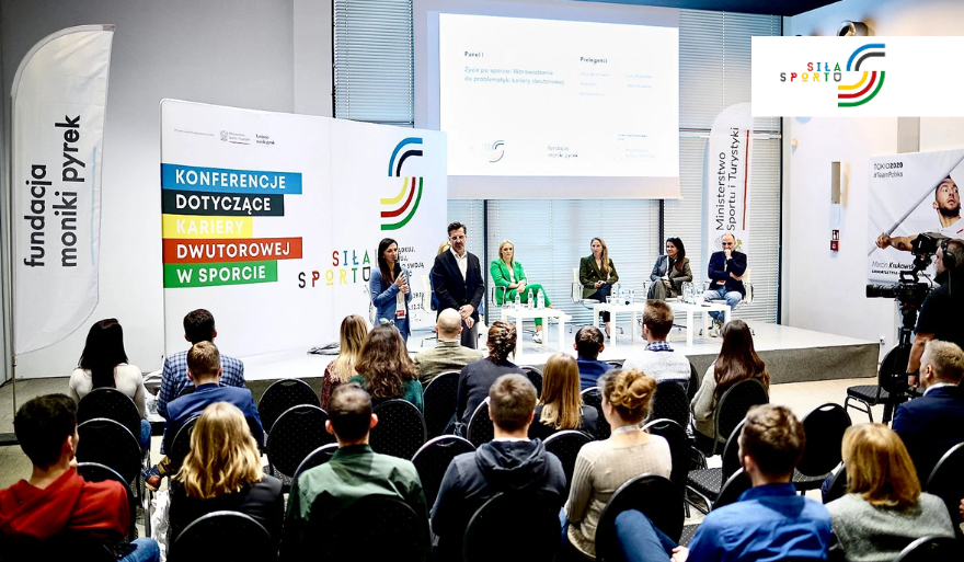 Konferencja „Siła sportu” organizowana przez Fundację pani Moniki Pyrek