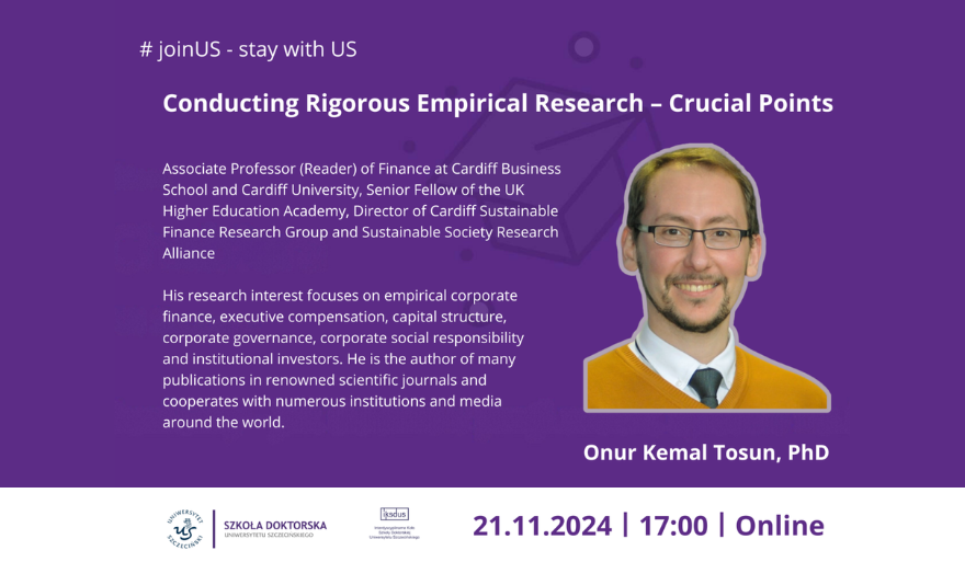 Wykład w ramach cyklu Join US – Stay with US