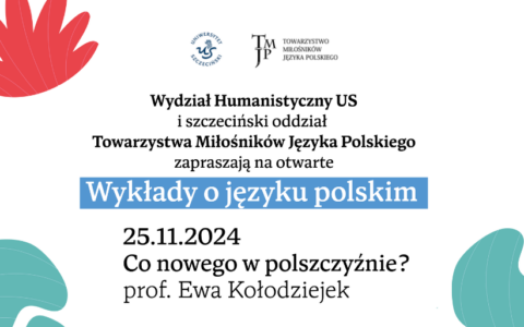Zapraszamy na cykl otwartych wykładów o języku polskim