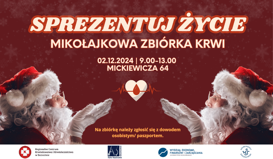 Świąteczna akcja krwiodawstwa na US