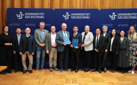 Relacja z wizyty delegacji z Chin i IO PAN na Uniwersytecie Szczecińskim