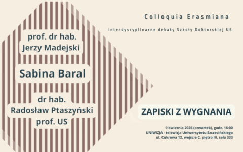 Zaproszenie na debatę z cyklu Colloquia Erasmiana
