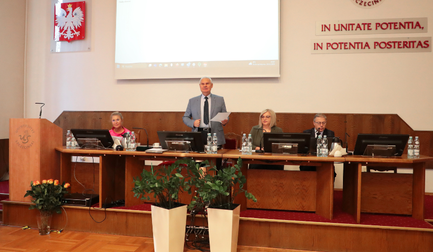 Październikowe posiedzenie Senatu Uniwersytetu Szczecińskiego