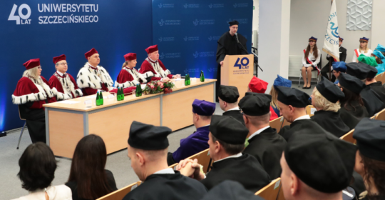 Promocje habilitacyjne i doktorskie na Uniwersytecie Szczecińskim