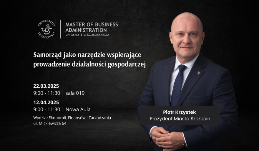 Dwuczęściowy wykład z Piotrem Krzystkiem