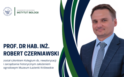 Kolejna nominacja prof. Roberta Czerniawskiego