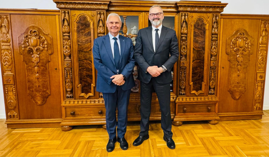 Spotkanie z JE Ambasadorem Szwajcarii