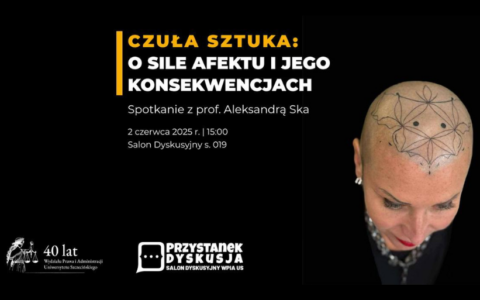 Zaproszenie na spotkanie z dr hab. Aleksandrą Ska, prof. AS