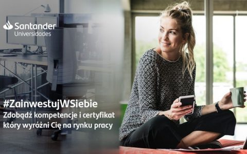 #ZainwestujWSiebie – trwa nabór na bezpłatne szkolenia on-line dla studentów i absolwentów