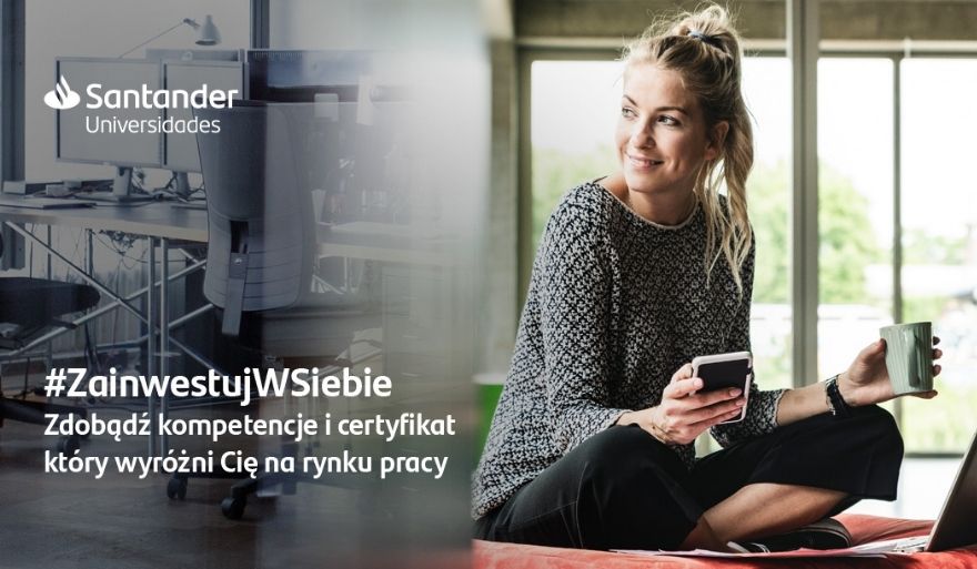 #ZainwestujWSiebie – trwa nabór na bezpłatne szkolenia on-line dla studentów i absolwentów