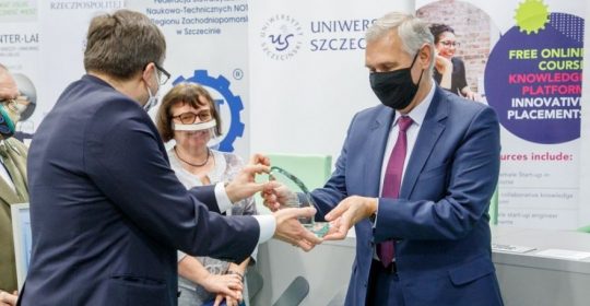 Rektor Uniwersytetu Szczecińskiego odebrał „Nagrodę Prezesa NOT w Szczecinie”