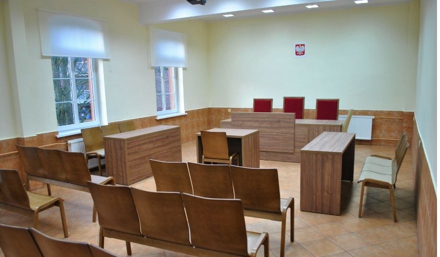 W takiej sali będą się uczyć przyszli sędziowie