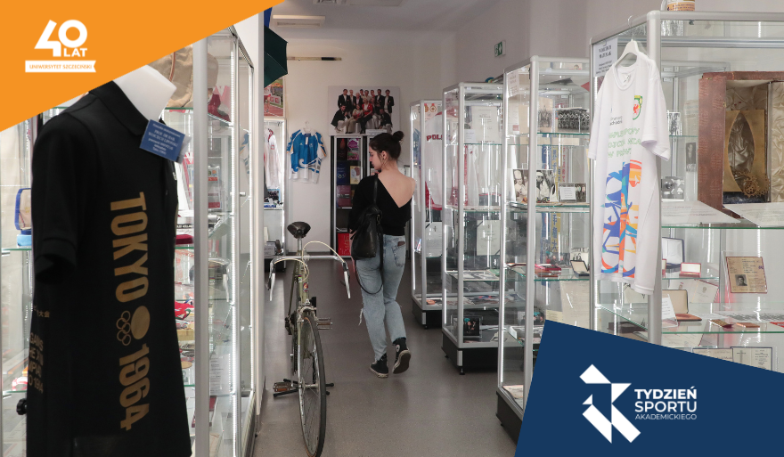 Szczecińscy uczniowie w Muzeum Olimpizmu Uniwersytetu Szczecińskiego