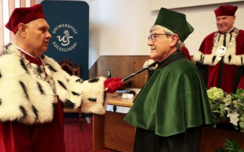 Uroczystość nadania tytułu doktora honoris causa prof. Paulowi C.W. Daviesowi